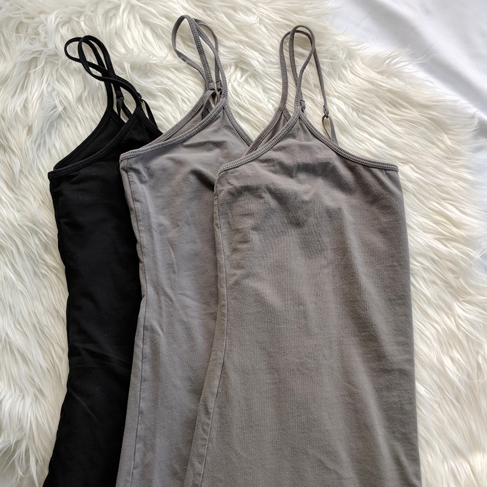 Set of 3 First Layer Camisoles Camis